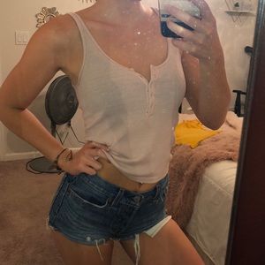 Button up Crop Top